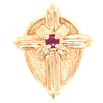 Estate Ruby Cross Slide