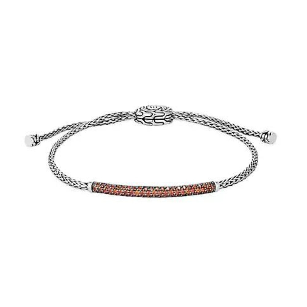 John hardy sterling silver deals pull through bracelet