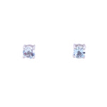 Aquamarine Stud Earrings