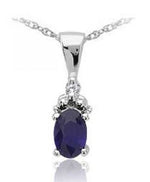 Blue Sapphire Necklace