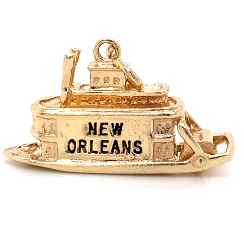 Estate Steamboat Charm/Pendant