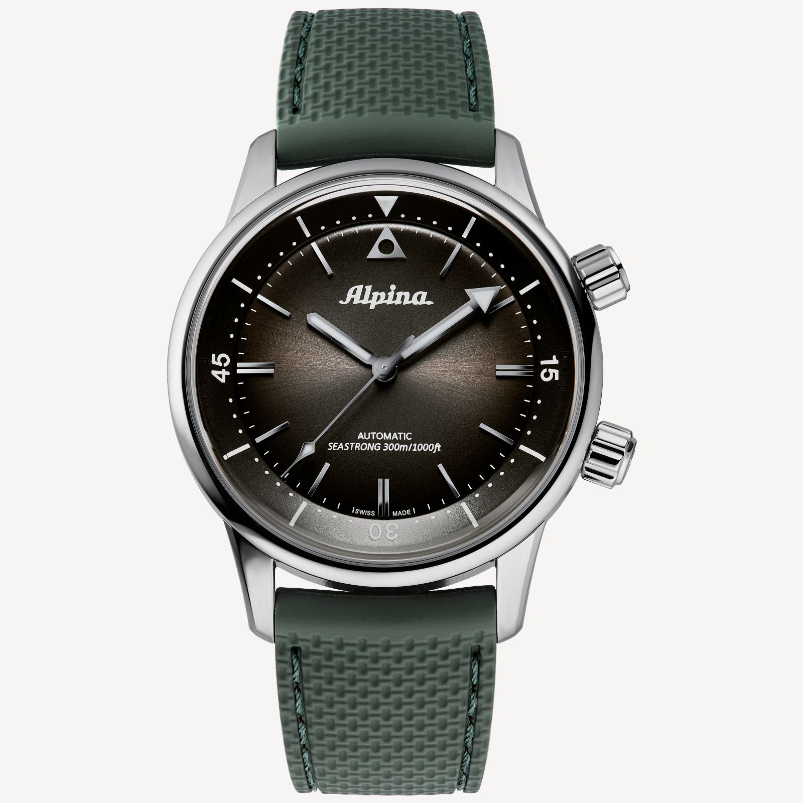 Seastrong Diver 300 Heritage Green by Alpina