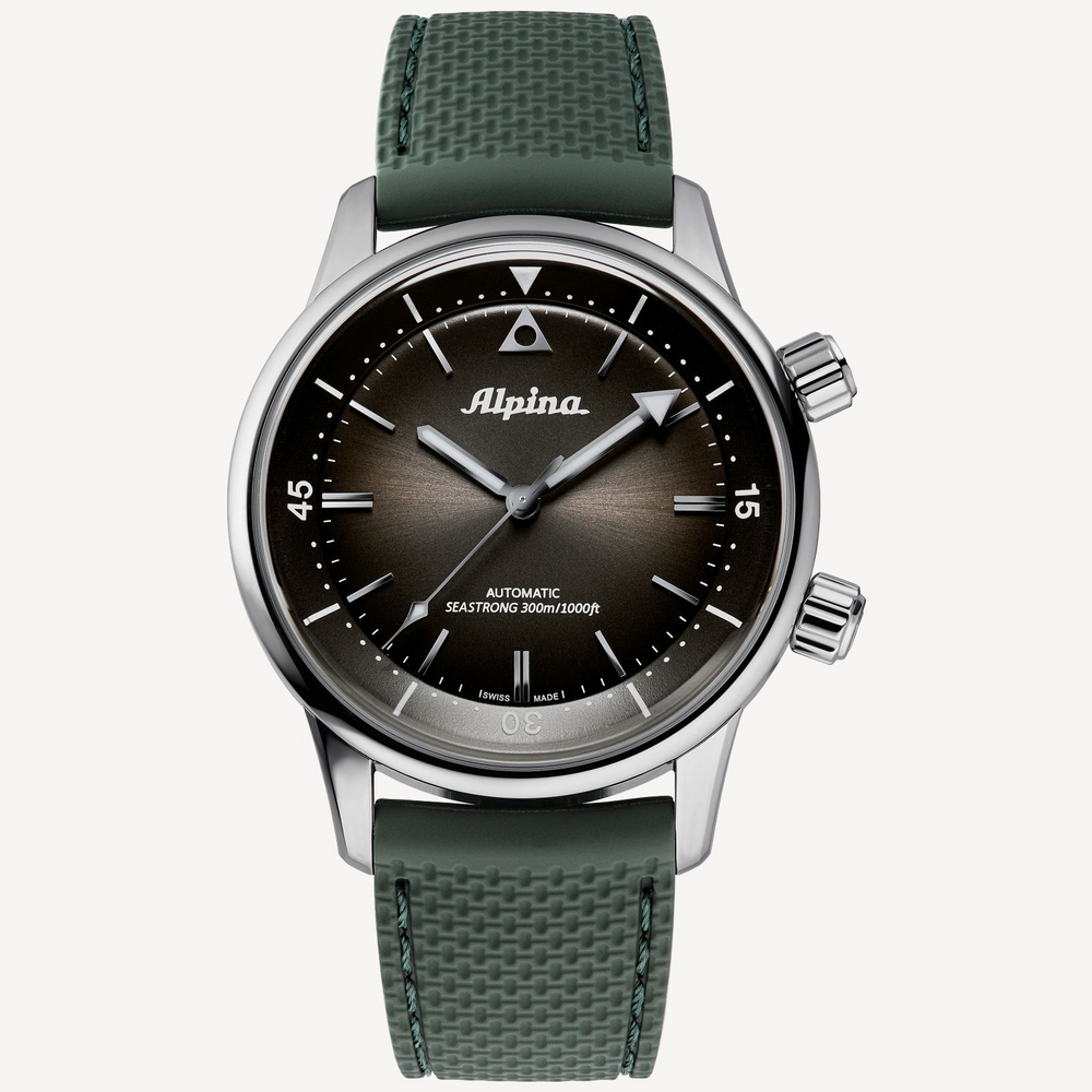 Seastrong Diver 300 Heritage Green by Alpina