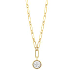 14K Yellow Gold 0.3cttw Diamond Necklace