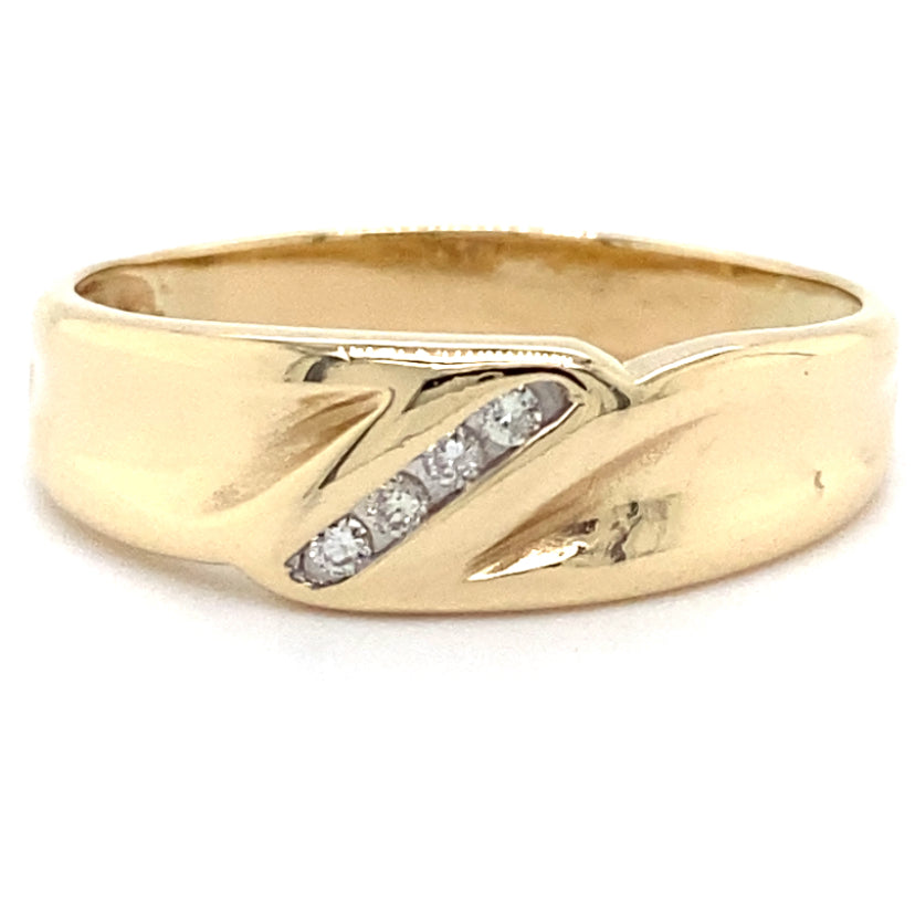 
            
                Load image into Gallery viewer, Estate Gent&amp;#39;s Diamond Ring
            
        