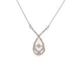 Diamond Teardrop Necklace