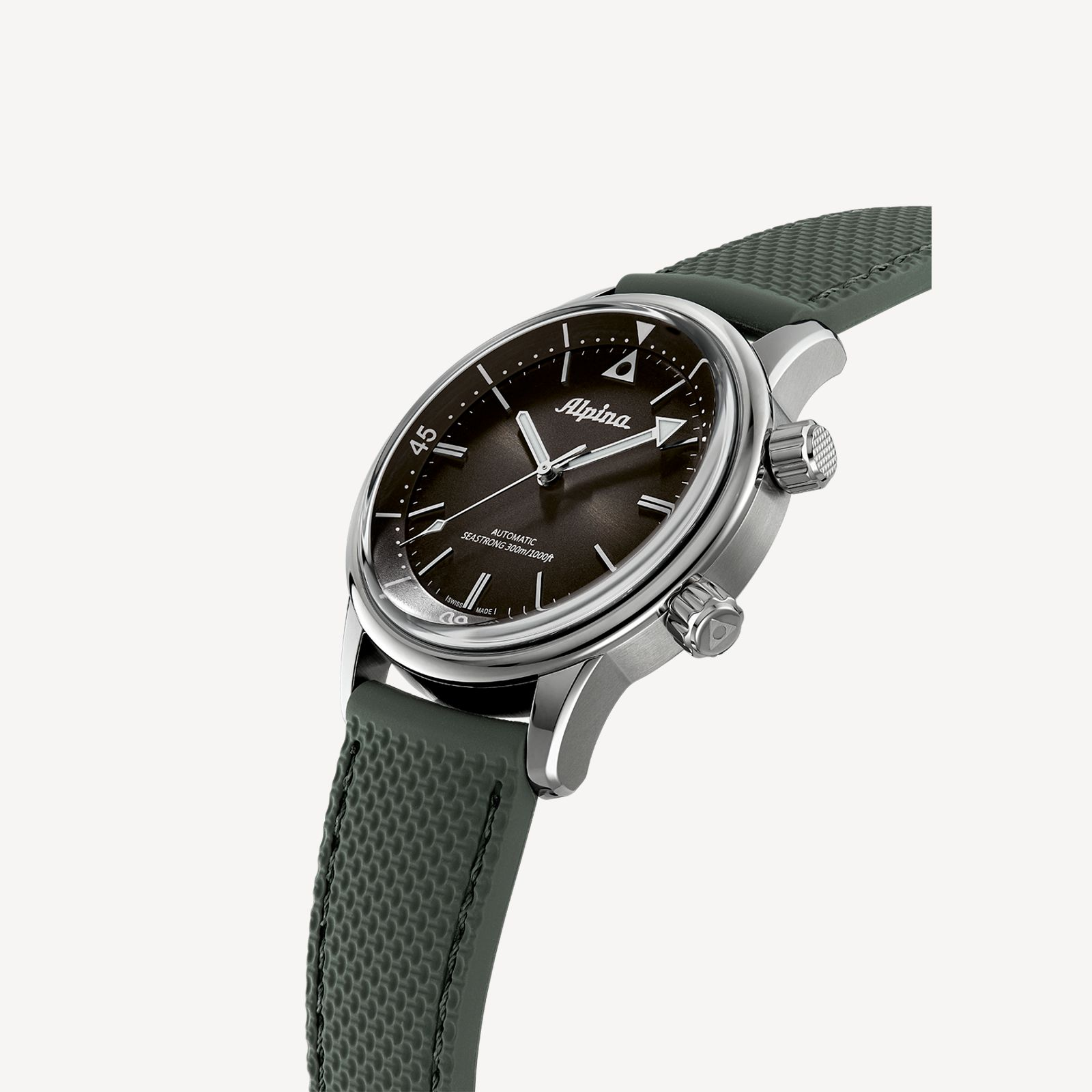 Seastrong Diver 300 Heritage Green by Alpina