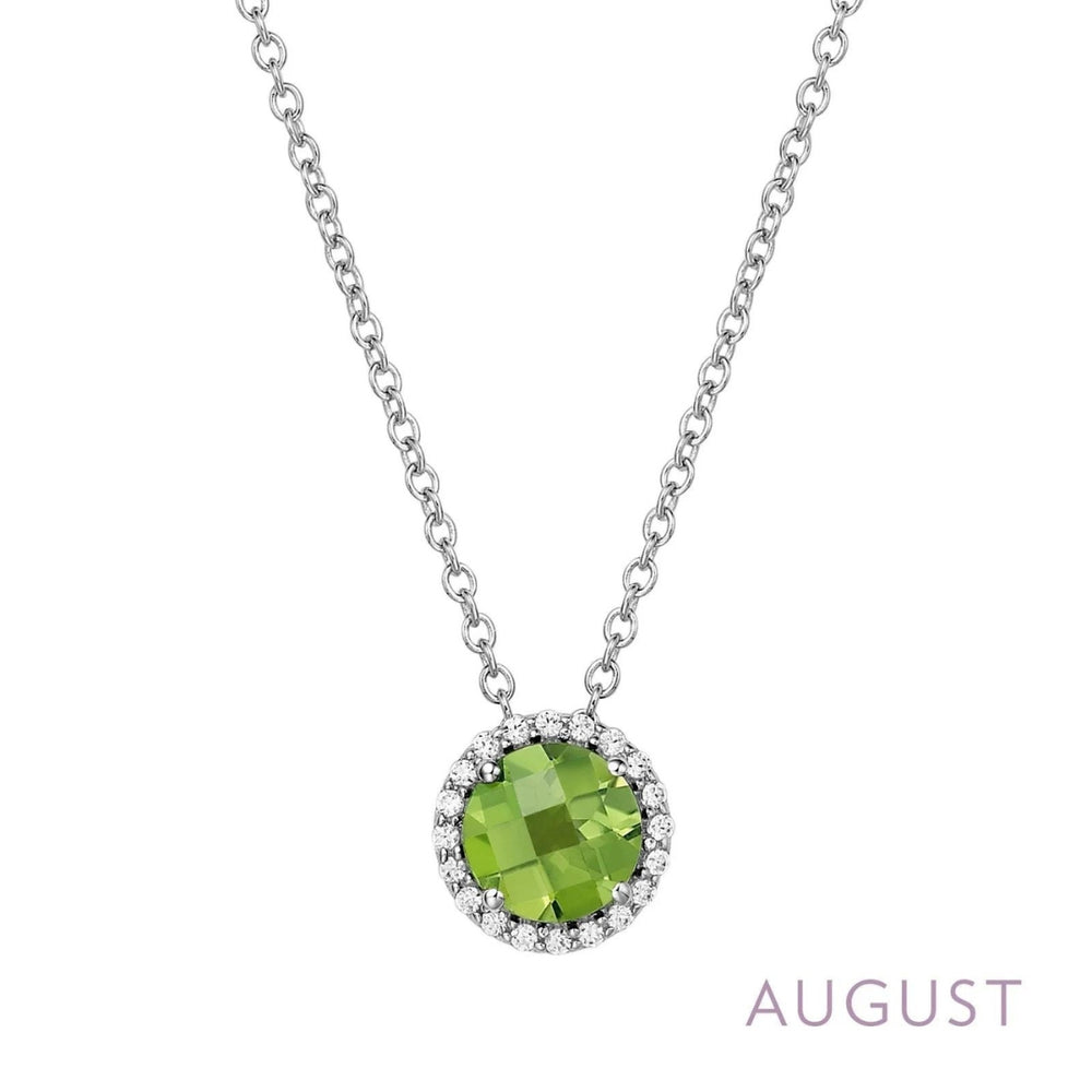 Simulated Peridot Birthstone Pendant by Lafonn