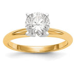14K Yellow Gold 1.00ct VS1 H LAB GROWN Diamond Solitaire Engagement Ring