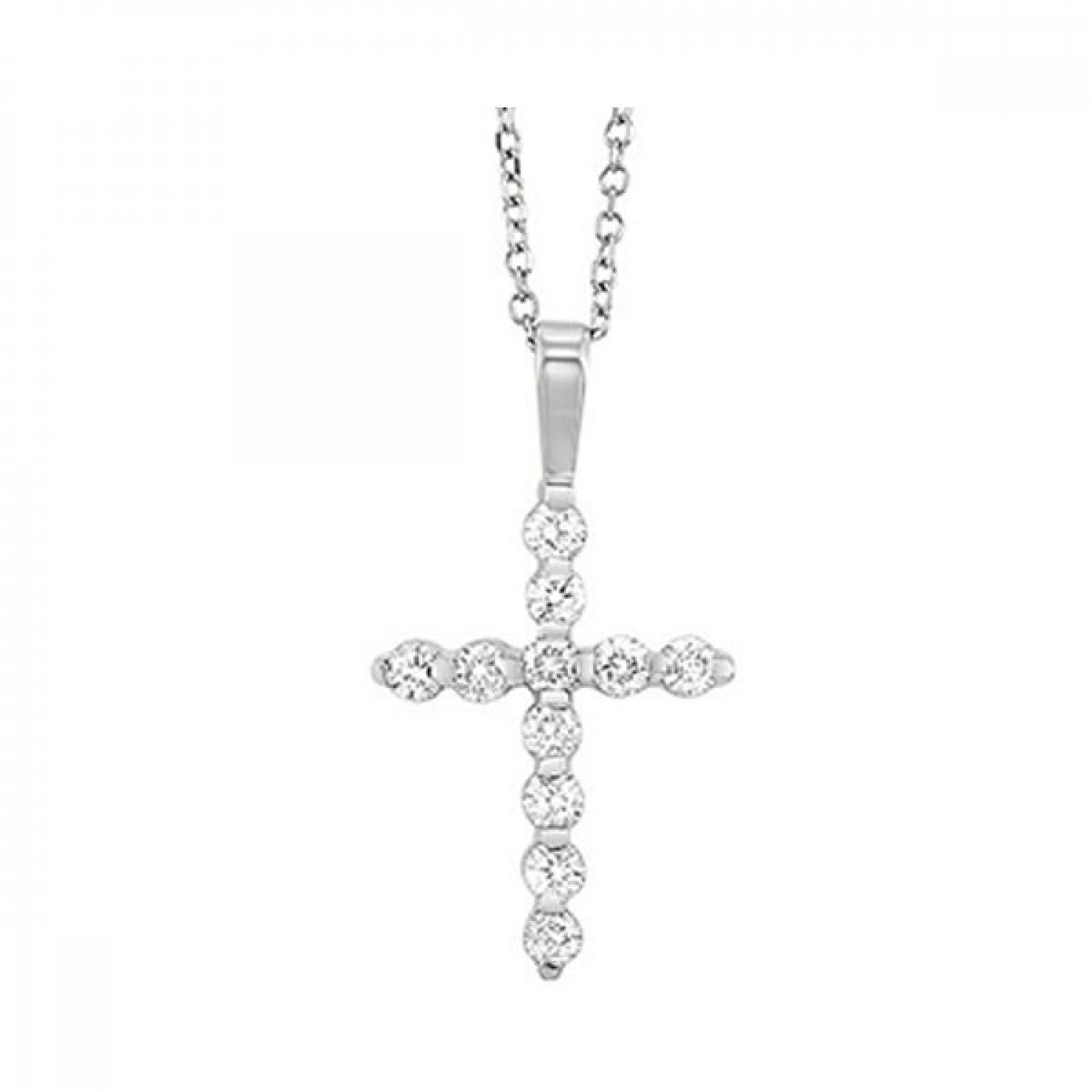 Diamond Cross Pendant