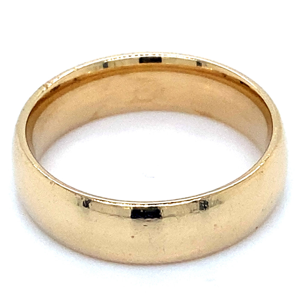 Estate size 10 Wedding Band