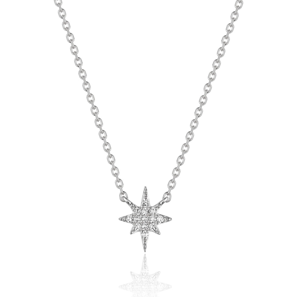 Diamond Stellar Pendant Necklace