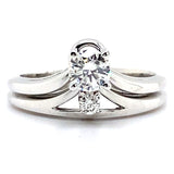 Estate Polished Modern Wedding Set