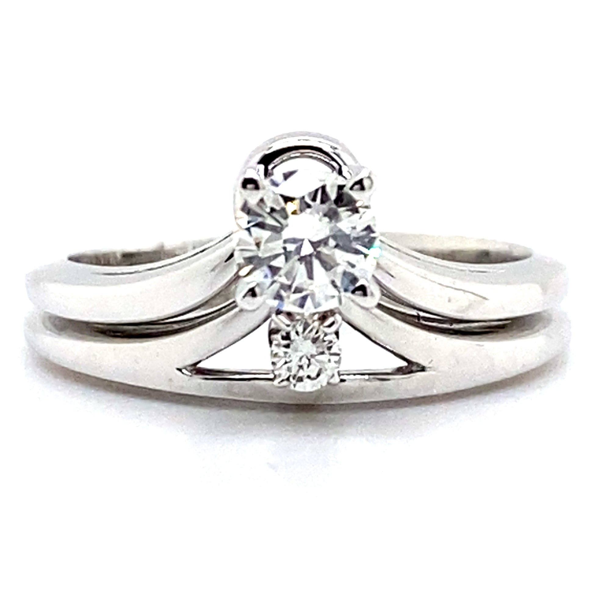 Estate Polished Modern Wedding Set
