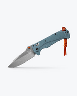 Adira with Depth Blue Grivory Handle Featuring a 3.6" Drop-Point Stainless Steel Blade by Benchmade