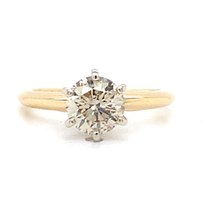 Estate 1.05 carat Diamond Solitaire Ring