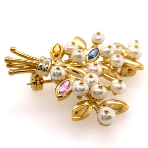 Estate Pearl Brooch