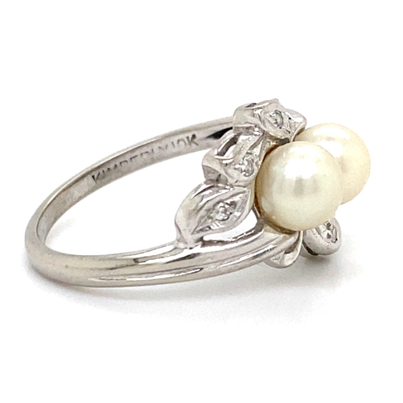 Estate Cultured Pearl Ring