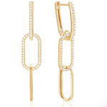 14K Yellow Gold 0.32cttw Diamond Earrings