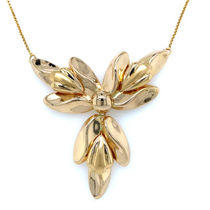 Estate 17" Flower Necklace