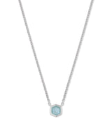 Davie Sterling Silver Pendant, Aquamarine by Kendra Scott
