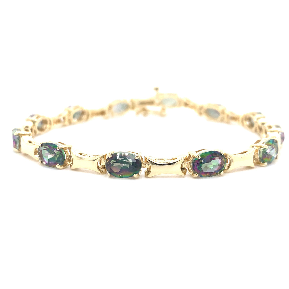 Estate Mystic Topaz Bracelet