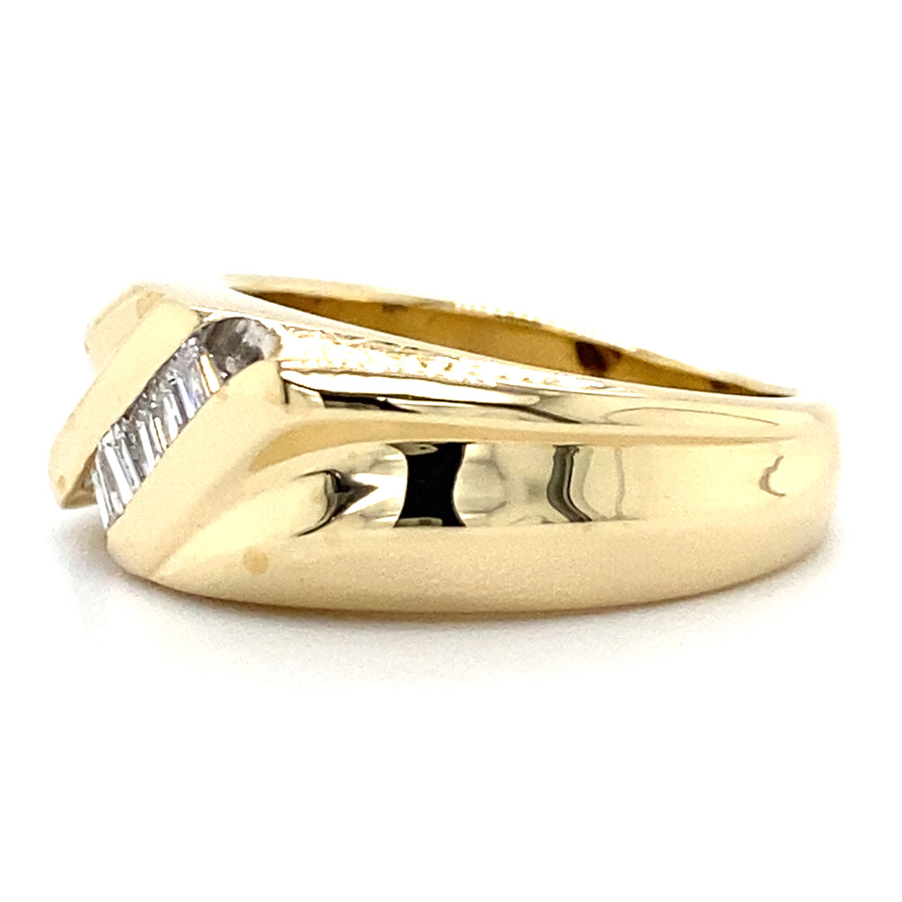 Estate Baguette Diamond Ring