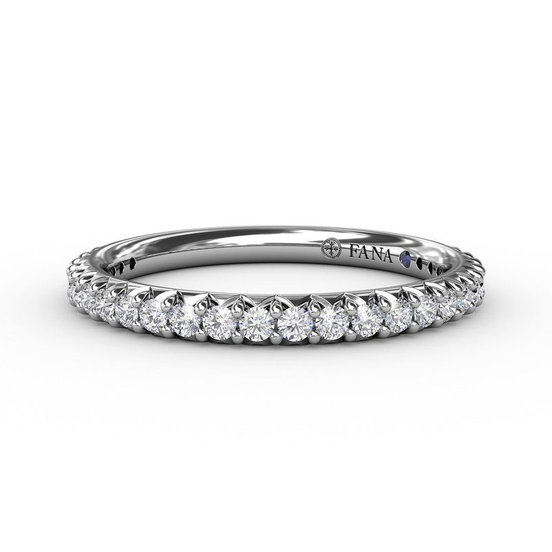 White Gold Diamond Wedding Band