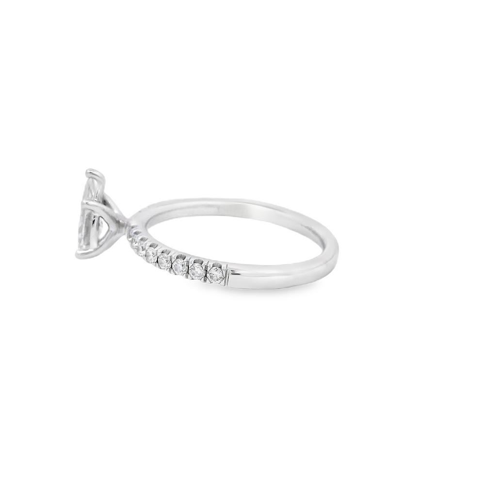 Stunning Pear Shaped Diamond Engagement Ring by Forevermark