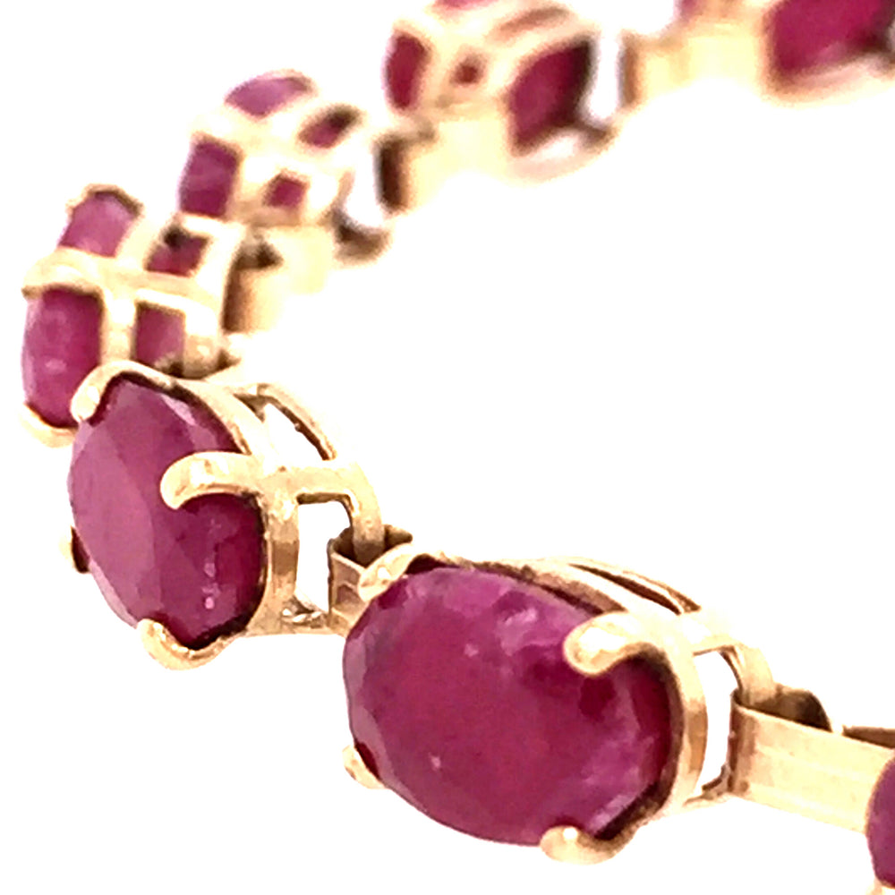 Estate Ruby Bracelet