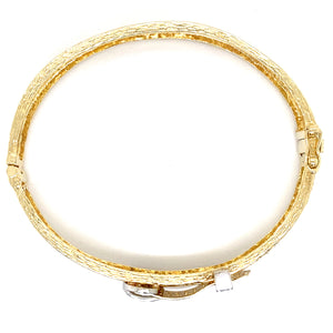 Estate 6.5" Buckle Bangle