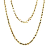 Estate 24" Diamond Cut Rope Chain