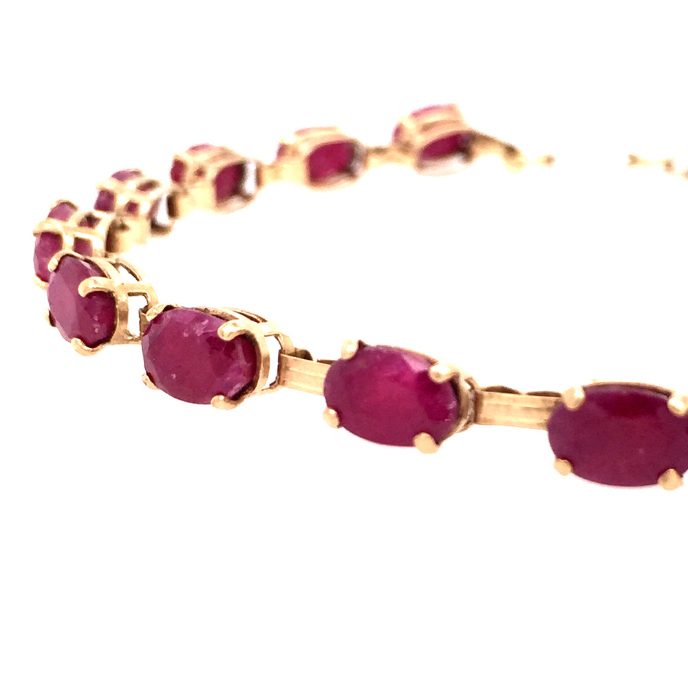 Estate Ruby Bracelet