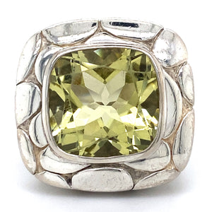 Estate John Hardy Peridot Ring