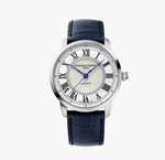 Classics Premiere Automatic Watch with Blue Leather Strap by Frederique Constant