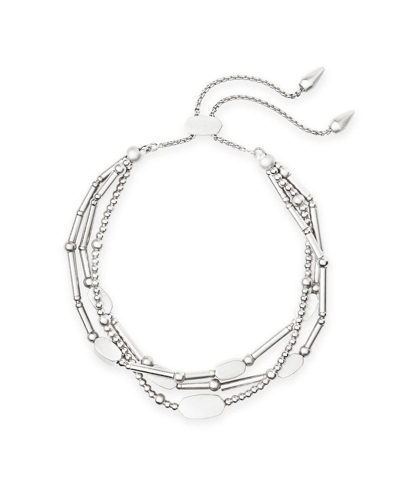 Chantal Bright Silver Plated Chain Bracelet by Kendra Scott