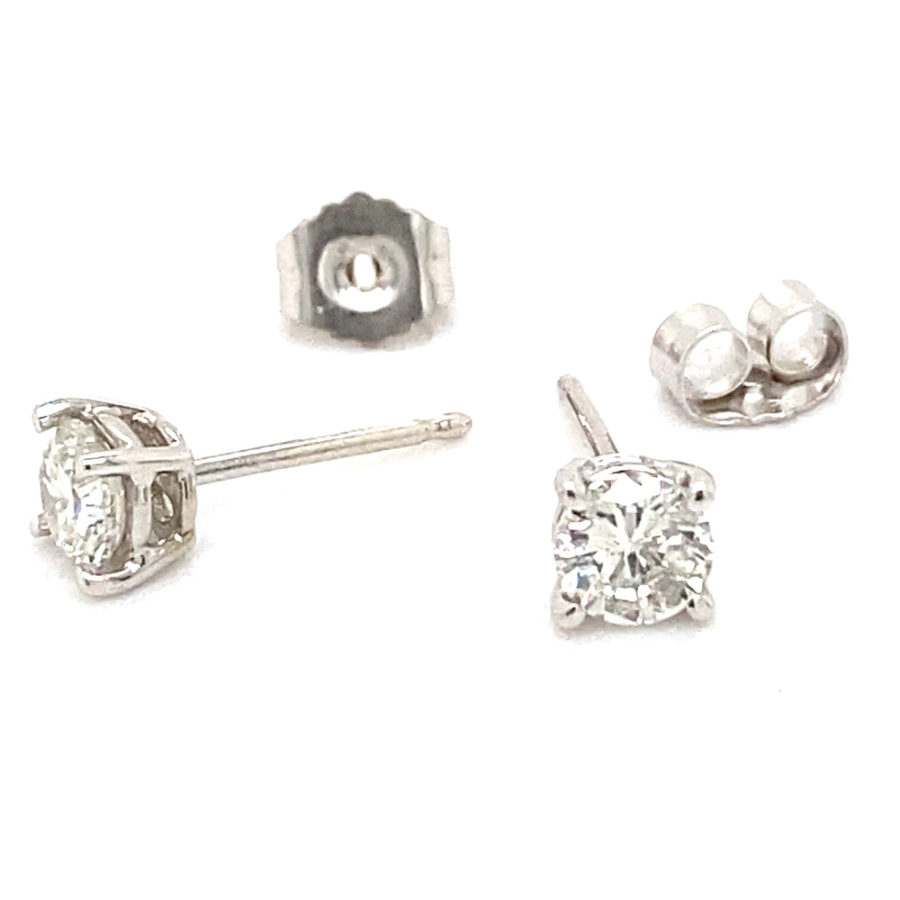 Estate 0.66cttw Diamond Studs