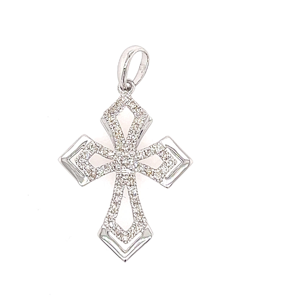 Diamond Cross Pendant