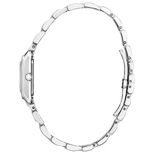 Bianca Stainless Steel Curved Sapphire Crystal Bracelet Watch by Citizen