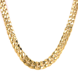 Estate 18K Curb Chain