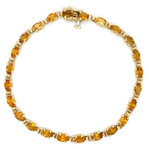 Estate Citrine Bracelet