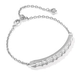 Jamie Silver White CZ Delicate Chain Bracelet by Kendra Scott