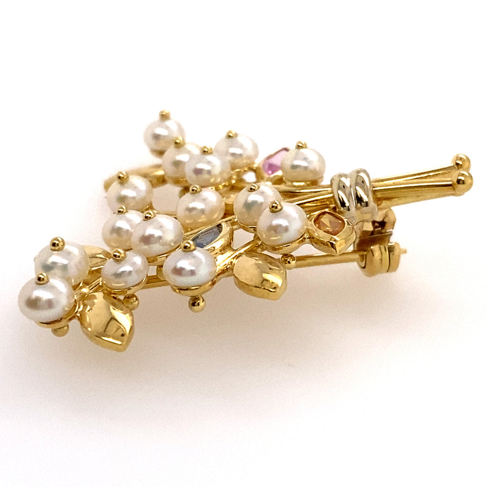 Estate Pearl Brooch