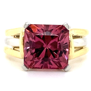 Estate Pink Tourmaline Ring