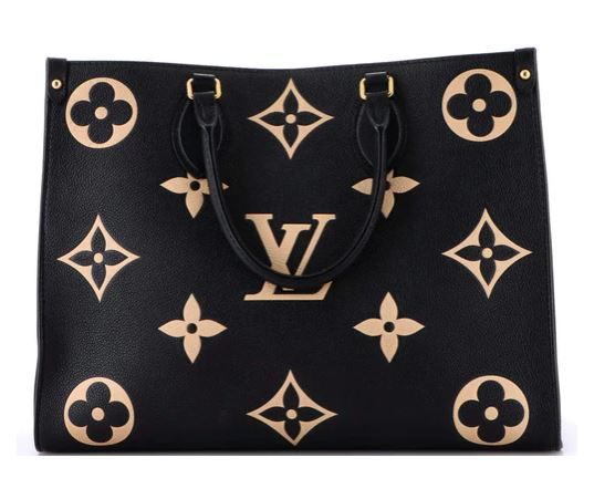 PREOWNED Louis Vuitton Empreinte Bicolor On The Go MM