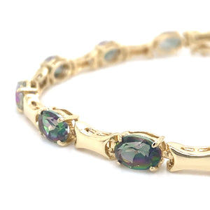 Estate Mystic Topaz Bracelet