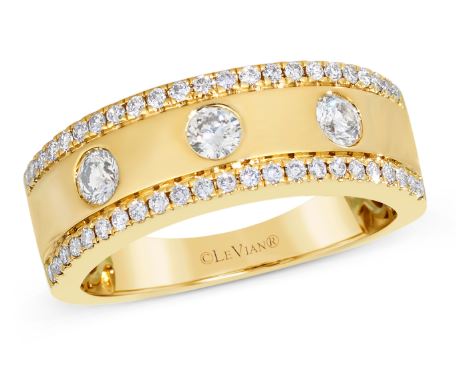 14K Honey Gold 0.57cttw Nude Diamond Ring by LeVian