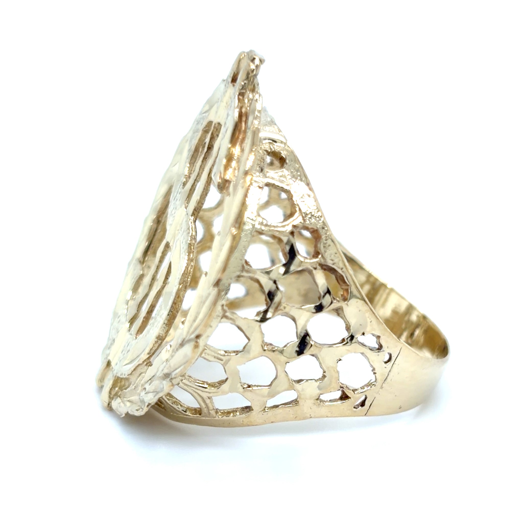 Estate Dollar Sign Fashion Ring