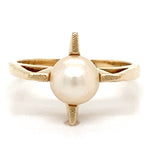 Estate Cultured Pearl Ring