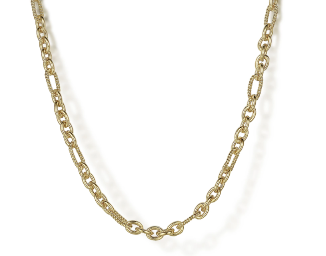 Twisted Link Rope Chain
